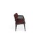 Lesro Lenox Steel 4 Seat Tandem Seating Metal Frame, Charcoal, RF Nebbiolo Upholstery LS4103 - alternate 2
